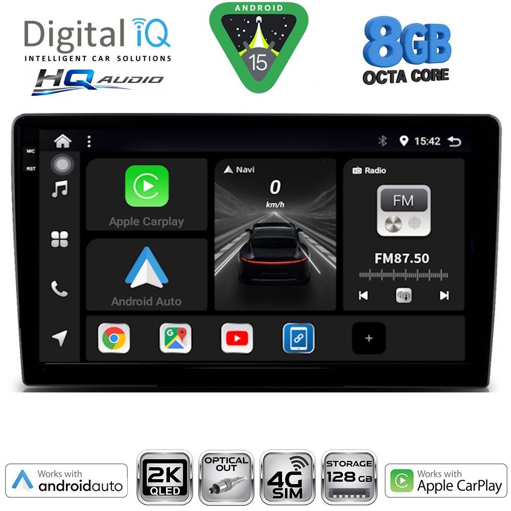 BXK20722_15 DIGITAL IQ BXK 20722_CPAA (9inc) MULTIMEDIA TABLET for TOYOTA LANDCRUISER mod. 1998-2003 - Image 1