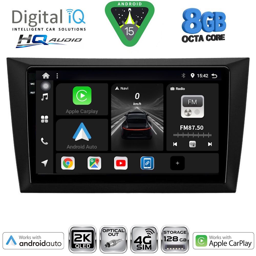 BXK20746_15 DIGITAL IQ BXK 20746_CPAA (9inc) MULTIMEDIA TABLET for GOLF 6 mod. 2009-2012 - Image 1