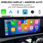 LENOVO LTP BZ2517F CPAA (WIRELESS CARPLAY / ANDROID AUTO BOX for MERCEDES with NTG 6.0 MBUX for 10.25'' with 2 CAMERAS)