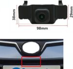 DIGITAL IQ CAMERA QS8259 (AHD-NTSC) FRONT CAMERA for TOYOTA COROLLA mod. 2019-2022 - Image 2