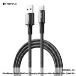 REMAX CB25-AC BLACK 66W FAST CHARGING CABLE (USB-A to USB-C)