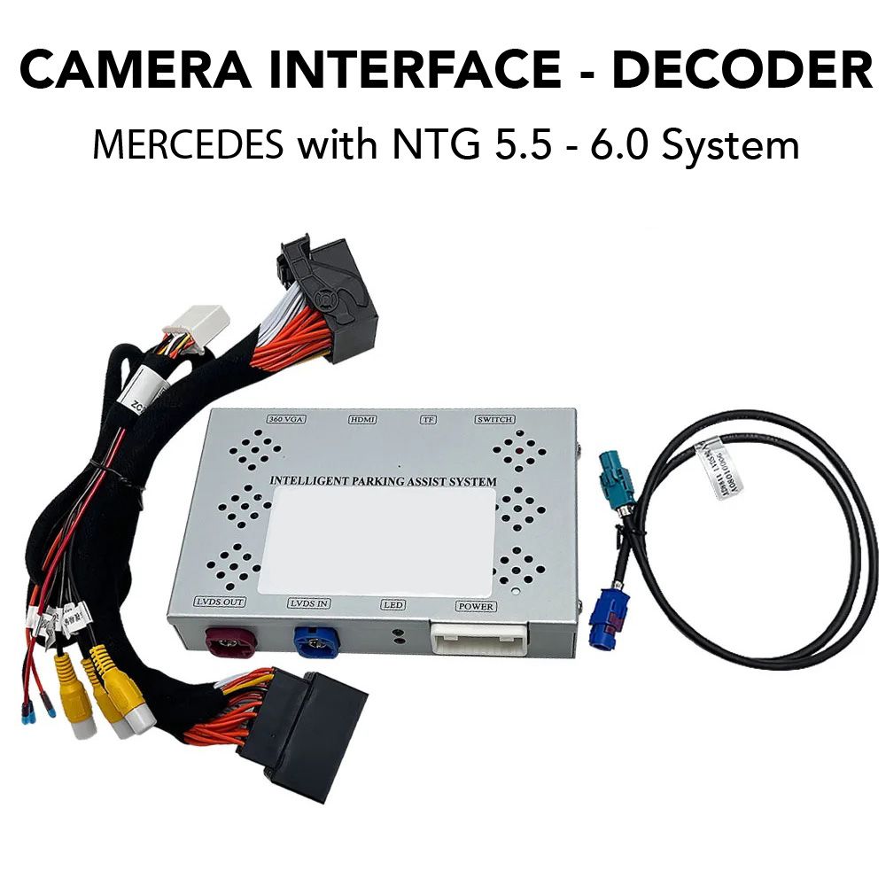Camera_interface_MERCEDES_NTG5_5-6_01 DIGITAL IQ BZ 9862_CI (CAMERA INTERFACE for NTG 5.5 - 6.0 System for 12.3'' original screen) - Image 1