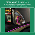 DIGITAL IQ AMBIENT TS 3920 TESLA MODEL 3 mod. 2021-2023 (Ambient Light 4D Rotating Tweeters) - Image 2