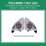DIGITAL IQ AMBIENT TS 3922 TESLA MODEL Y mod. 2021-2024 (Ambient Light 4D Rotating Tweeters)