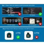 DIGITAL IQ BM 006W CPAA (WIRELESS CARPLAY / ANDROID AUTO BOX for BMW - MINI (CIC system) with 2 cameras FRONT - REAR) - Image 19