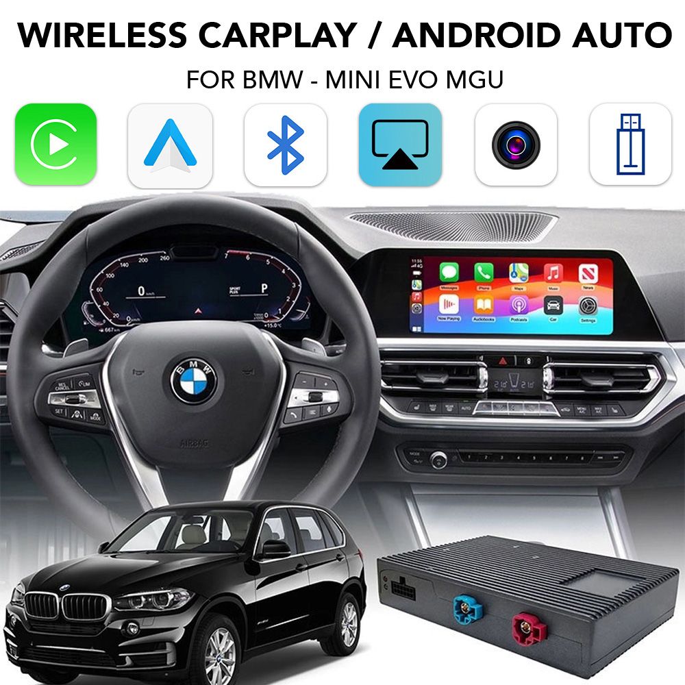 Digital_iQ_Carplay_BM506F_EVO_0001 LENOVO LTP BM2506W CPAA (WIRELESS CARPLAY / ANDROID AUTO BOX for BMW - MINI with EVO-MGU) - Image 1