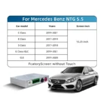 DIGITAL IQ BZ 504F CPAA (WIRELESS CARPLAY / ANDROID AUTO BOX for MERCEDES mod. 2017-2021 with NTG 5.5 with 10.25" screen - with 2 CAMERAS) - Image 16