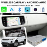 LENOVO LTP LH 3715F CPAA (WIRELESS CARPLAY / ANDROID AUTO BOX with 2 CAMERA IN for JAGUAR - LAND ROVER mod. 2016-2019 with BOSCH 8" Screen)