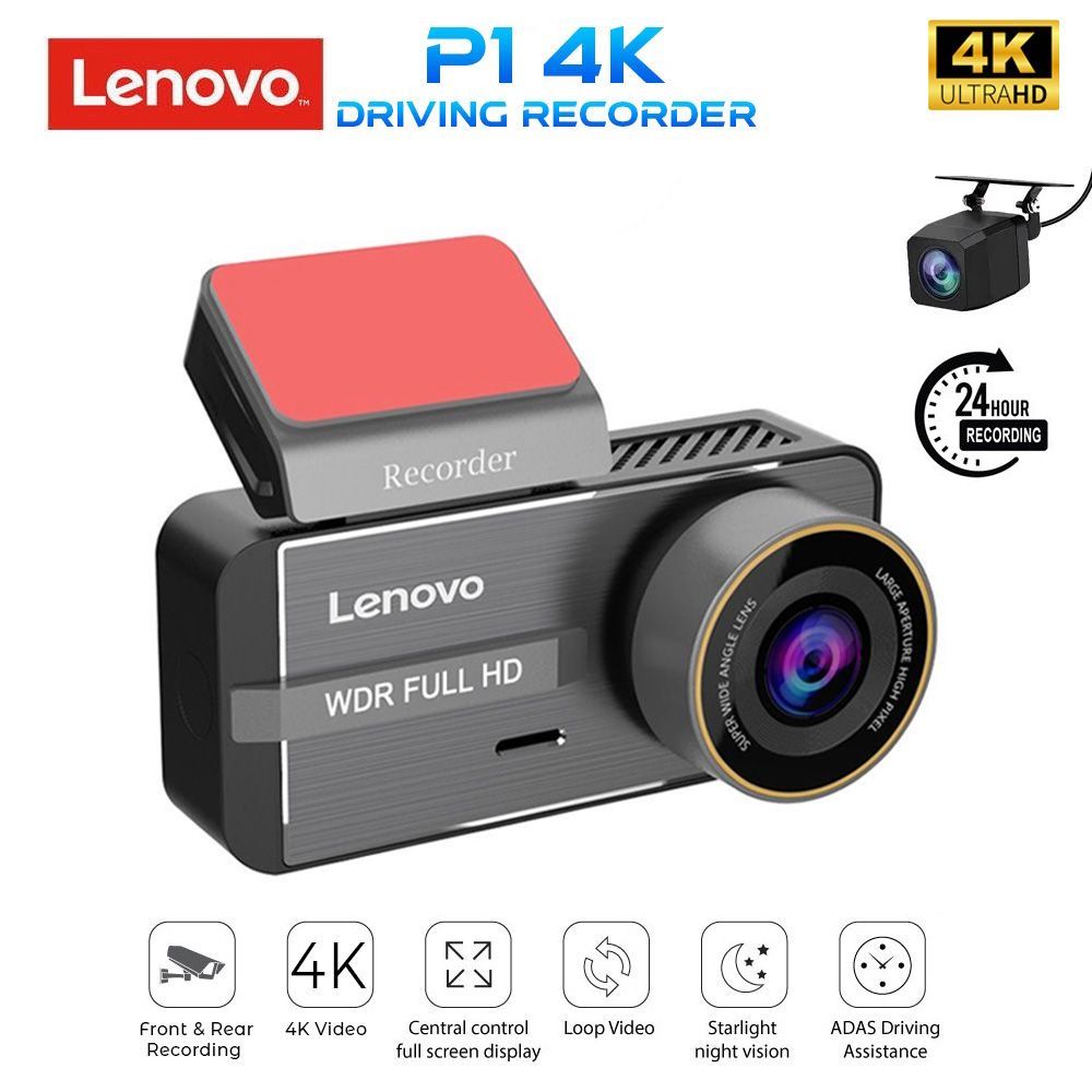 LENOVO_P1_24H LENOVO DVR P1_4K (3.39'' screen) with 24H recording - Image 1