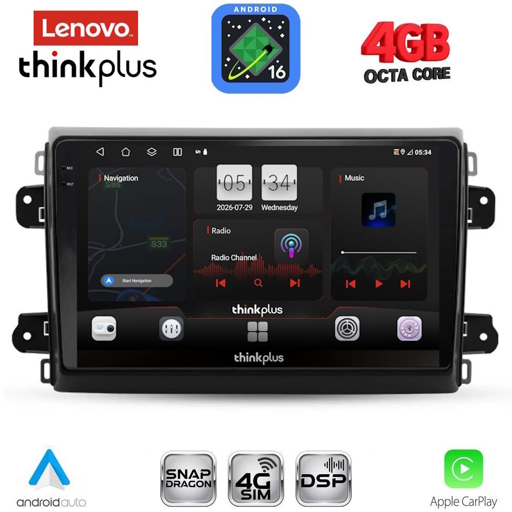LTG7143_16 LENOVO LTG 7143_CPA (9inc) MULTIMEDIA TABLET for FIAT DUCATO mod. 2021-2026 - Image 1