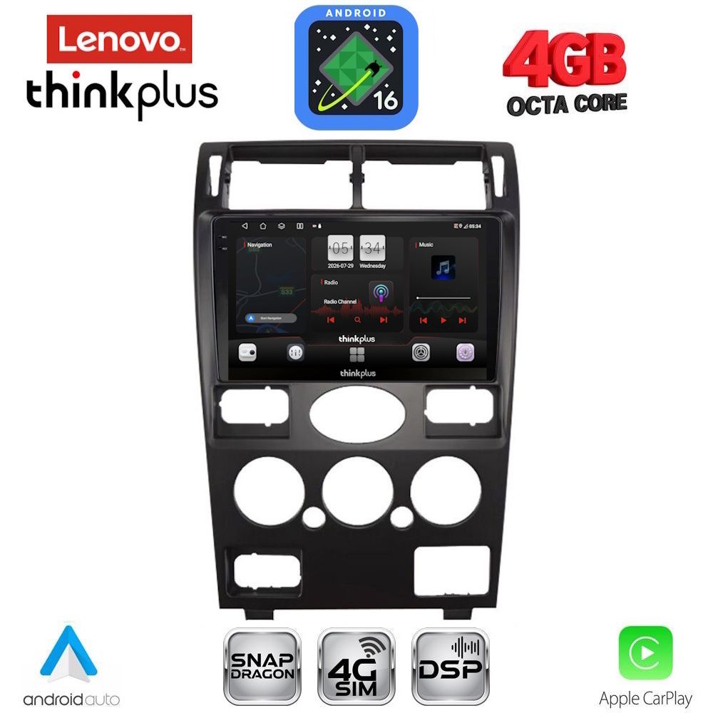 LTG7161B_16 LENOVO LTG 7161B_CPA (9inc) MULTIMEDIA TABLET for FORD MONDEO mod. 2003-2006 - Image 1