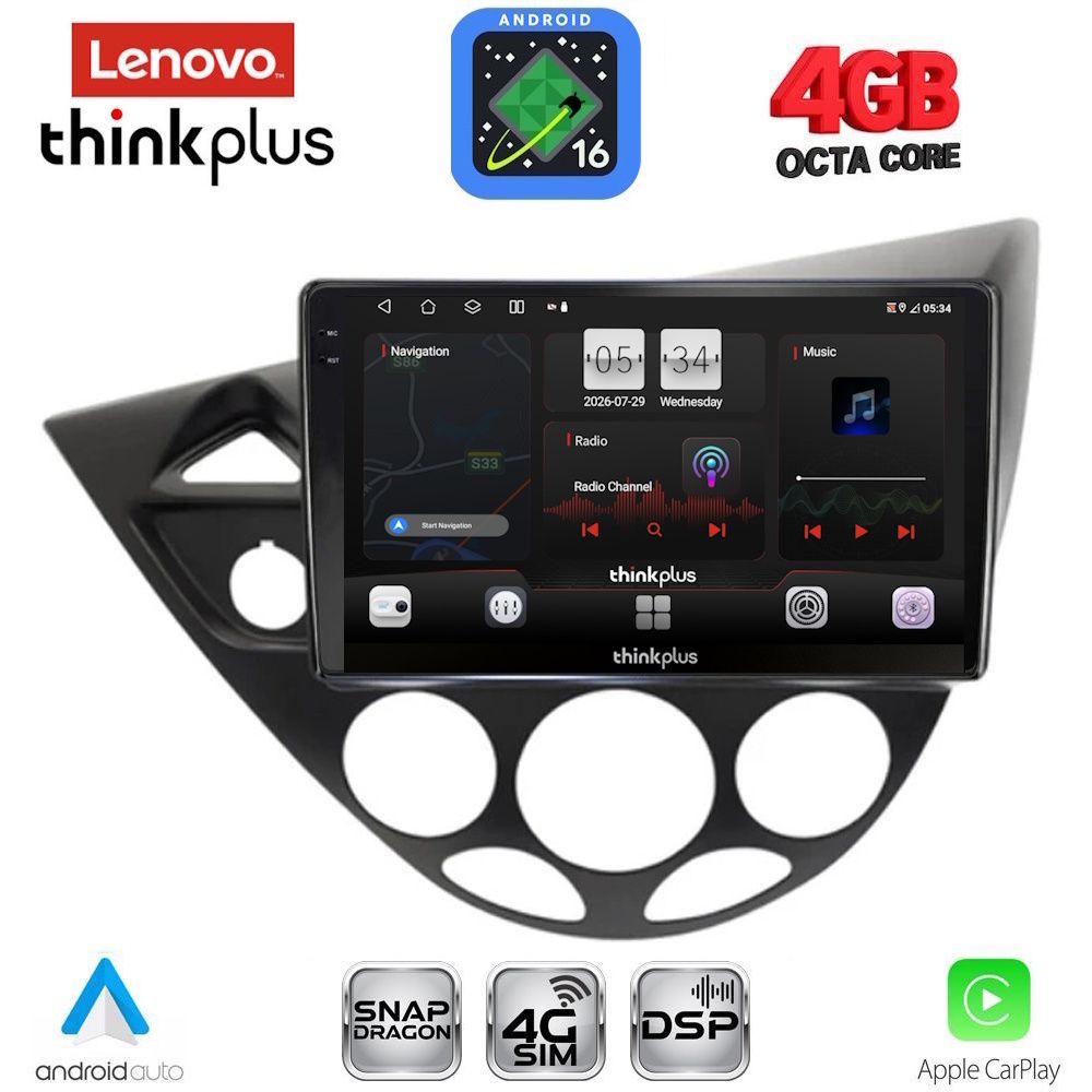 LTG7169_16 LENOVO LTG 7169_CPA (9inc) MULTIMEDIA TABLET for FORD FOCUS mod. 1998-2004 - Image 1