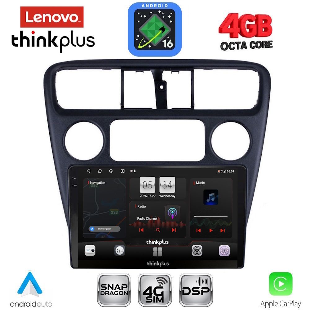 LTG7181_16 LENOVO LTG 7181_CPA (9inc) MULTIMEDIA TABLET for HONDA ACCORD COUPE mod. 1998-2004 - Image 1