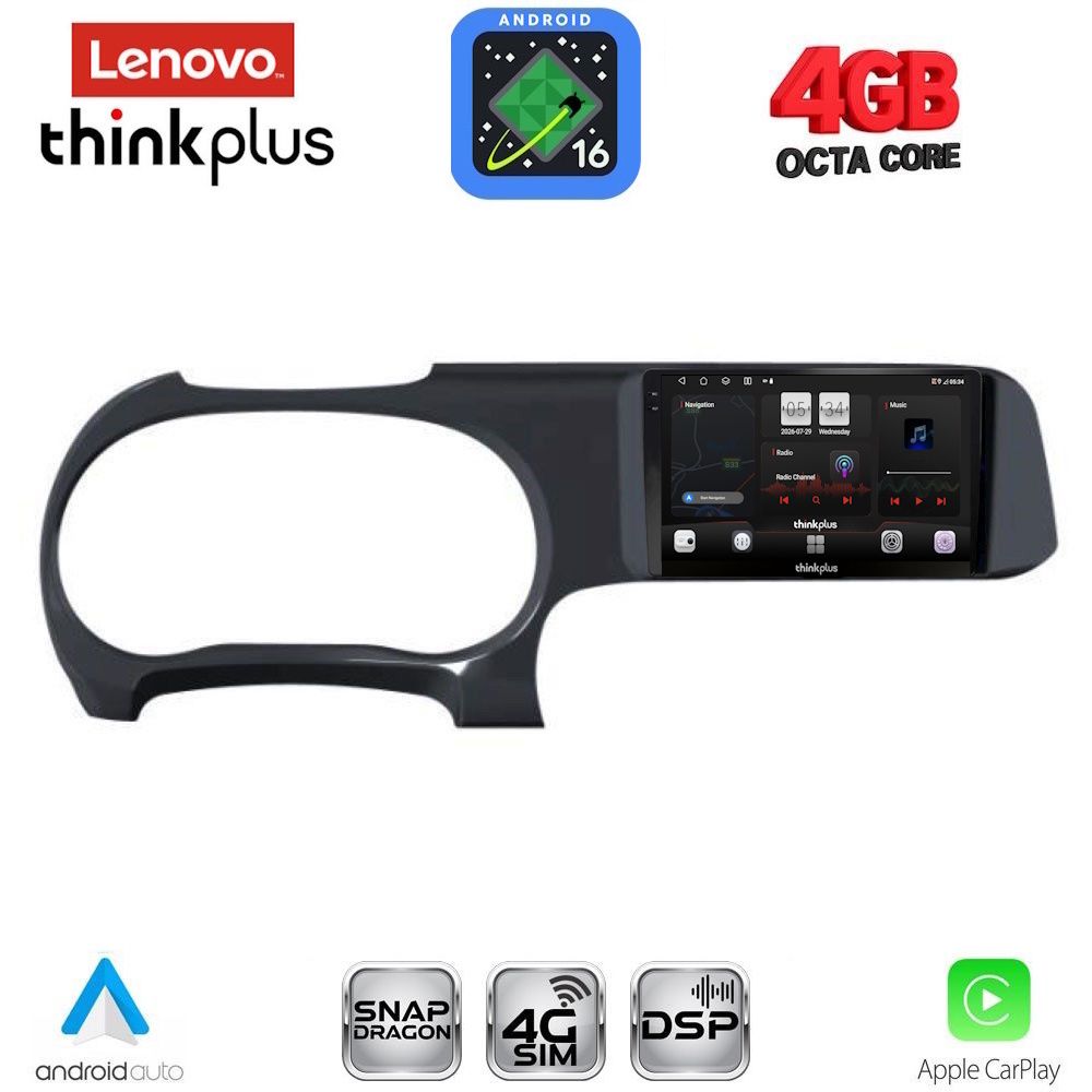 LTG7225_16 LENOVO LTG 7225_CPA (9inc) MULTIMEDIA TABLET for HYUNDAI i10 mod. 2020-2026 - Image 1
