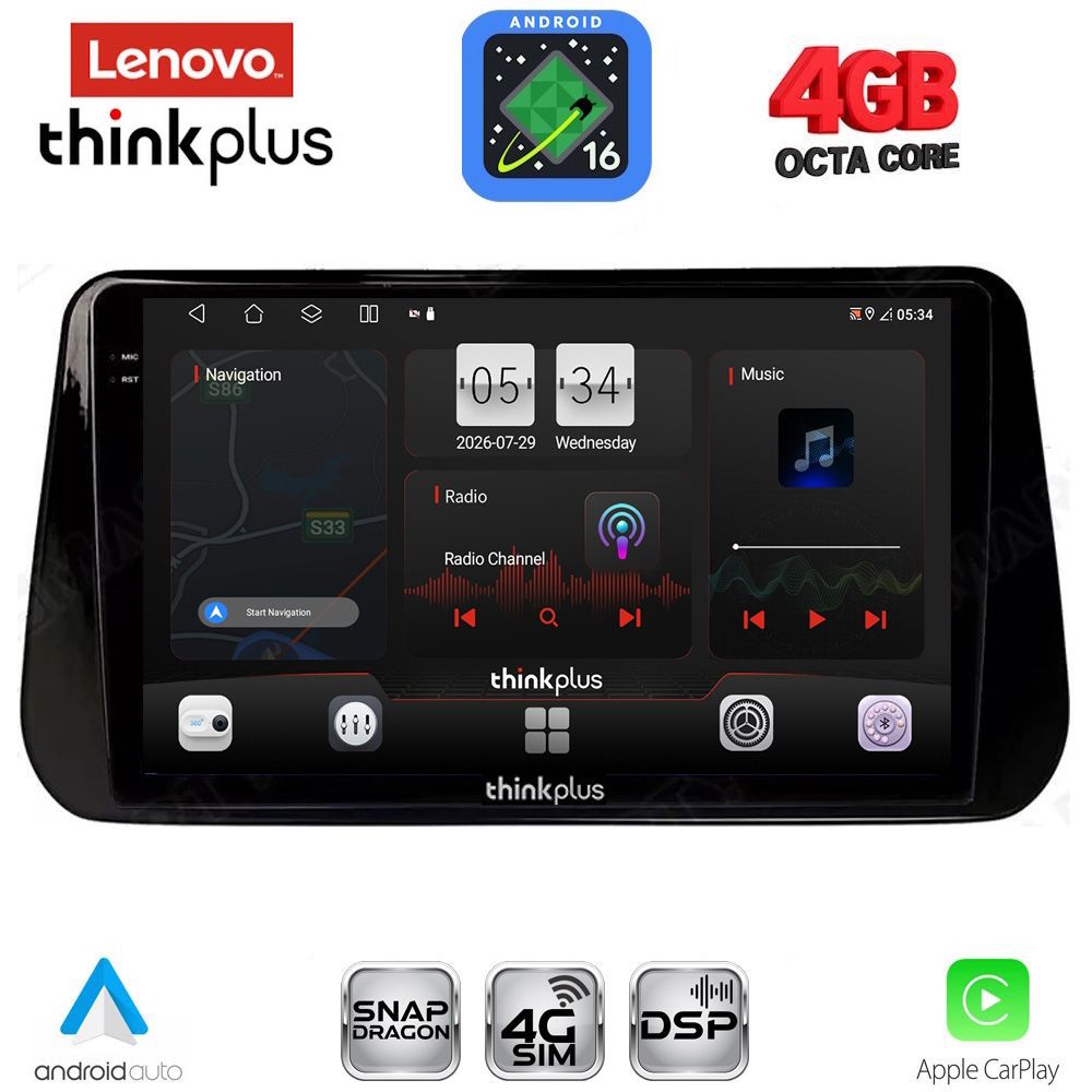 LTG7238B_15 LENOVO LTG 7238B_CPA (10inc) MULTIMEDIA TABLET for HYUNDAI IX45 - SANTA FE mod. 2021-2023 - Image 1