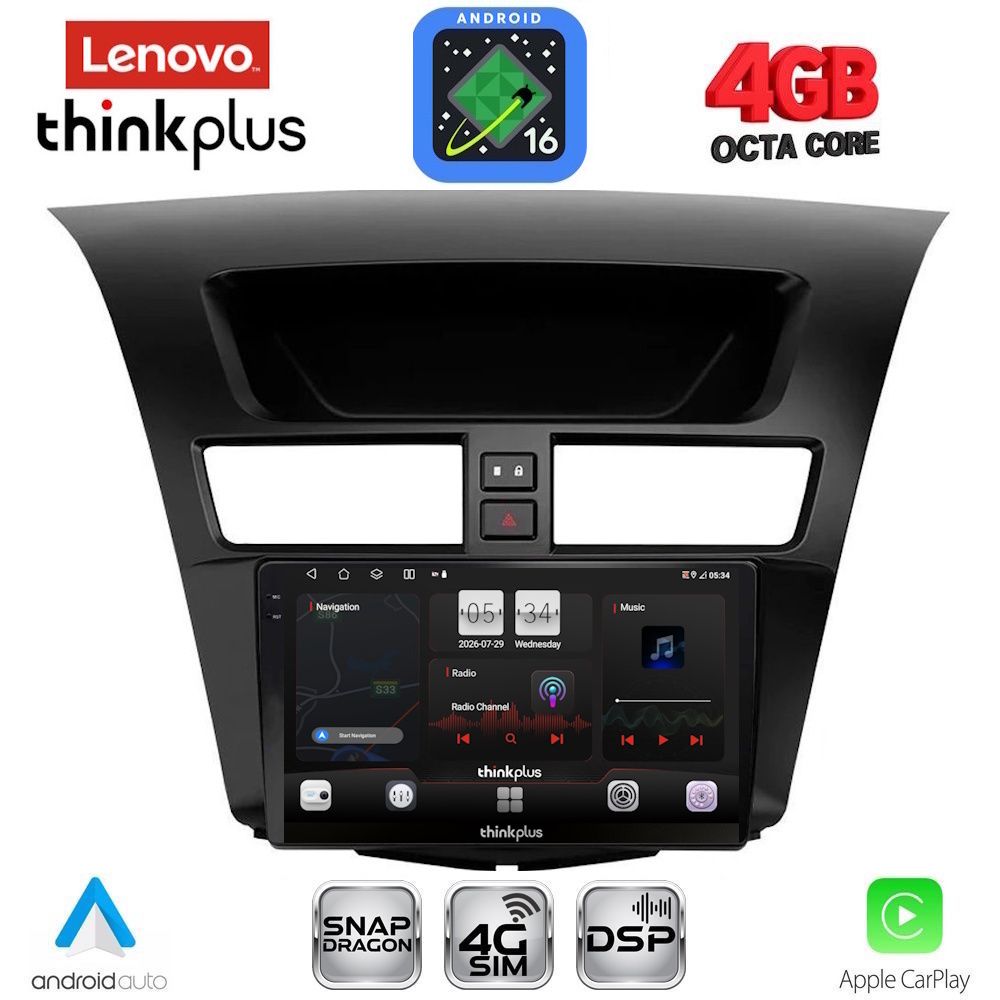 LTG7364_16 LENOVO LTG 7364_CPA (9inc) MULTIMEDIA TABLET for MAZDA BT50 mod. 2012-2019 - Image 1