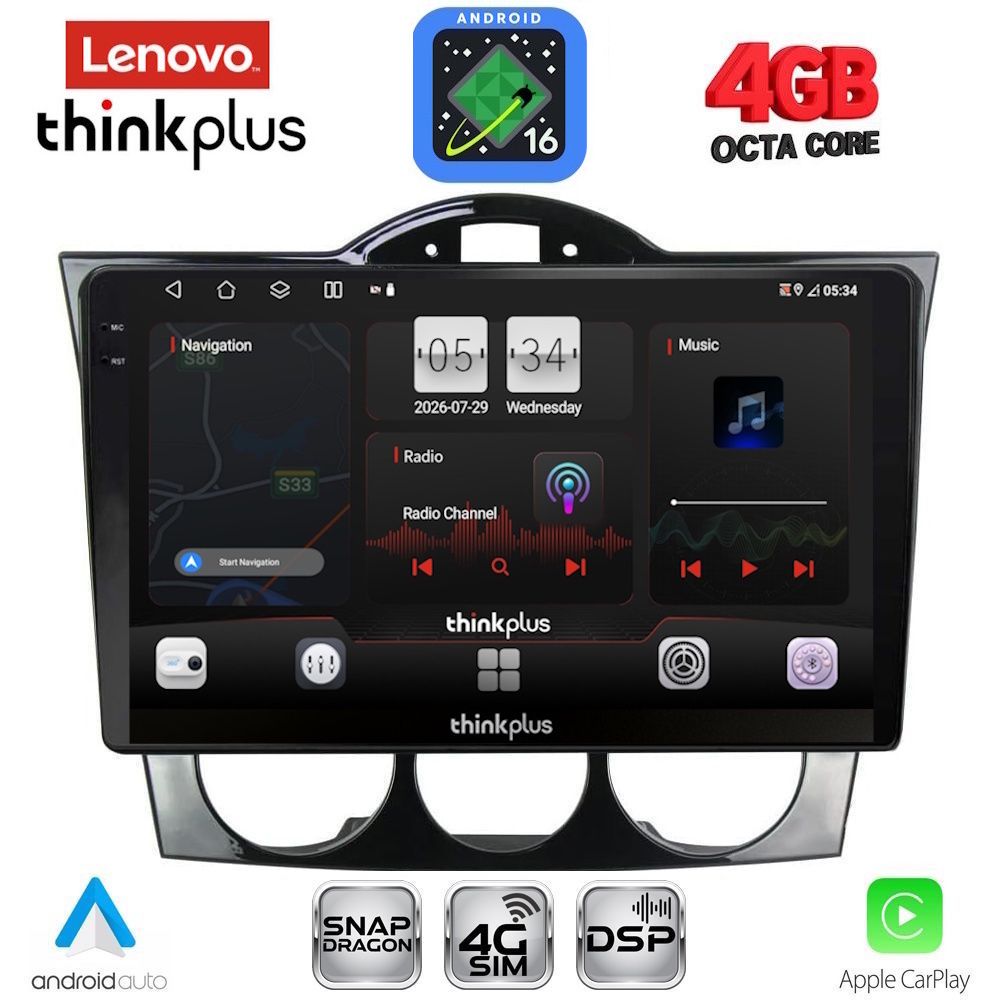 LTG7394_16 LENOVO LTG 7394_CPA (9inc) MULTIMEDIA TABLET for MAZDA RX8 mod. 2001-2008 - Image 1