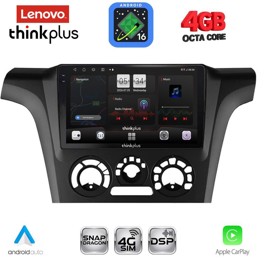 LTG7441AC_16-1 LENOVO LTG 7441AC_CPA (9inc) MULTIMEDIA TABLET for MITSUBISHI OUTLANDER mod. 2001-2005 with A/C - Image 1