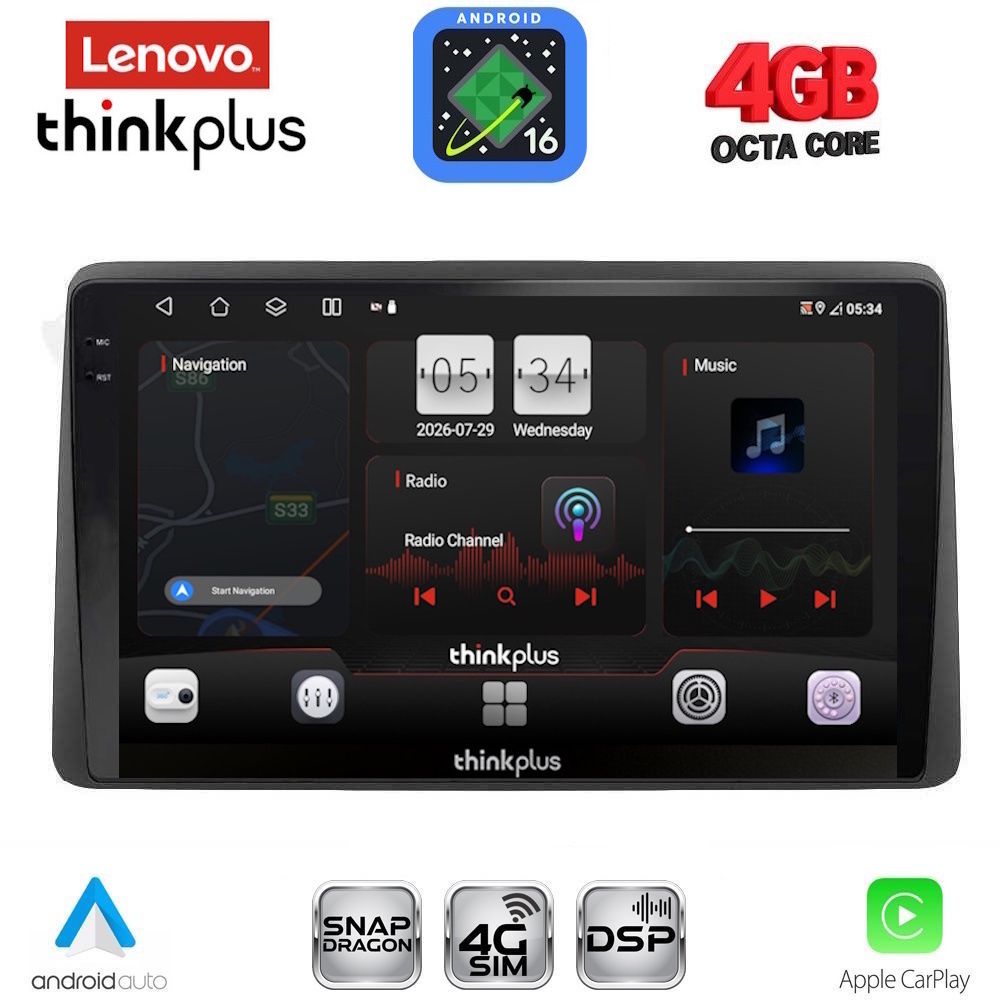 LTG7450_16 LENOVO LTG 7450_CPA (10inc) MULTIMEDIA TABLET for NISSAN NAVARA D22 mod. 1998-2004 - Image 1