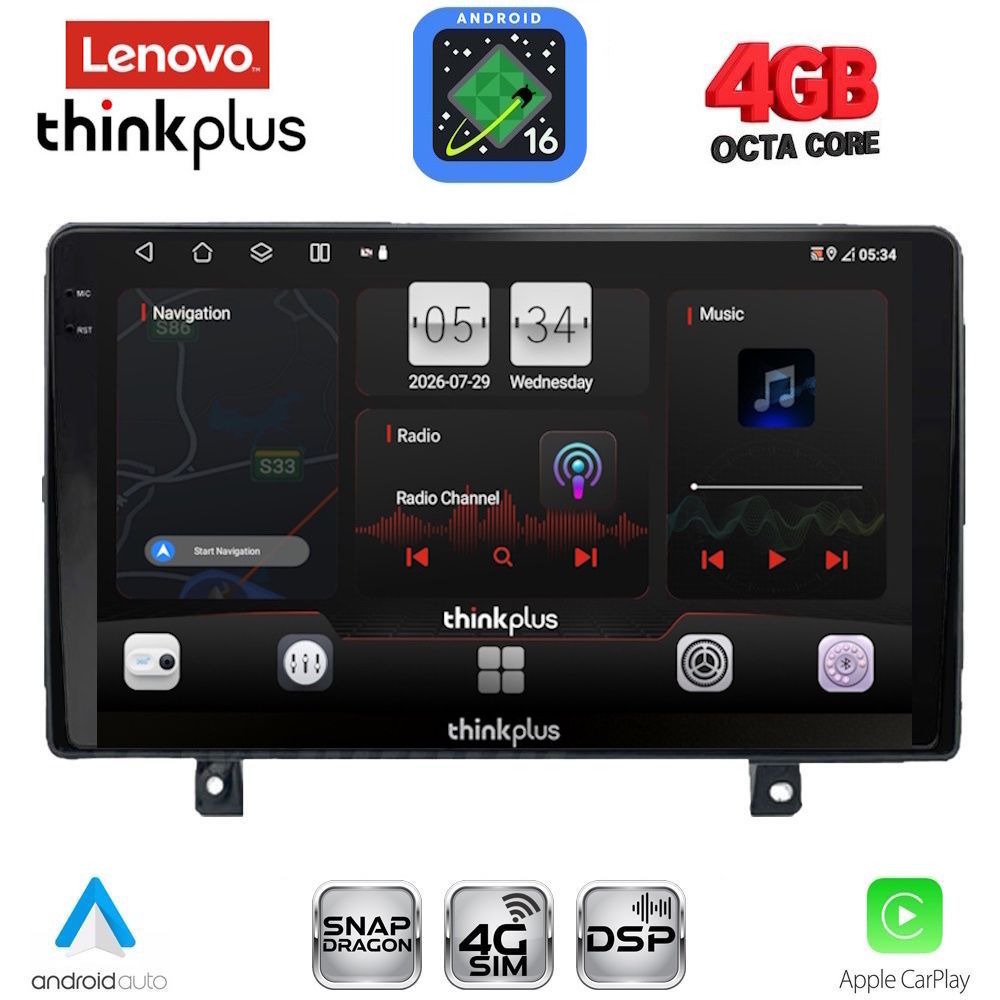 LTG7485_16 LENOVO LTG 7485_CPA (9inc) MULTIMEDIA TABLET for OPEL ASTRA H mod.2004-2010 - Image 1