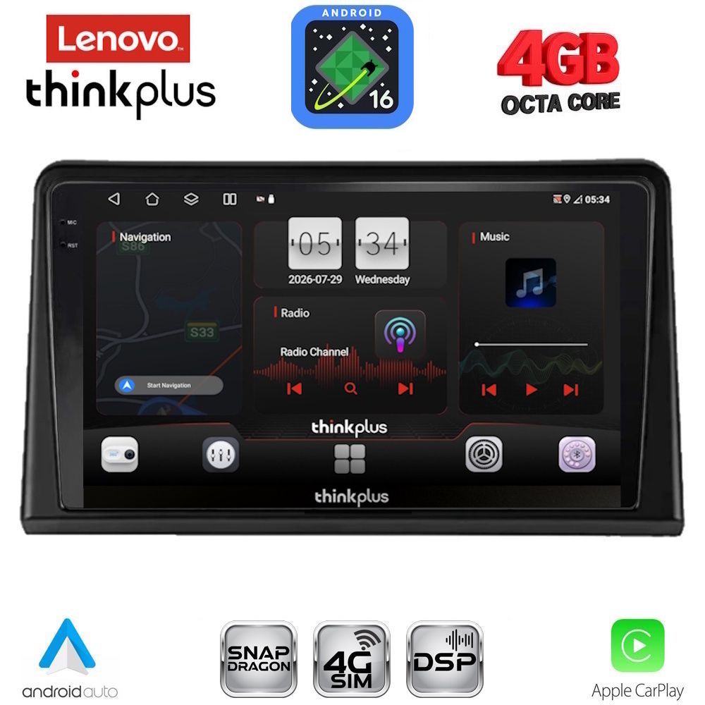 LTG7548_16 LENOVO LTG 7548_CPA (9inc) MULTIMEDIA TABLET for RENAULT EXPRESS mod. 2020-2026 - Image 1