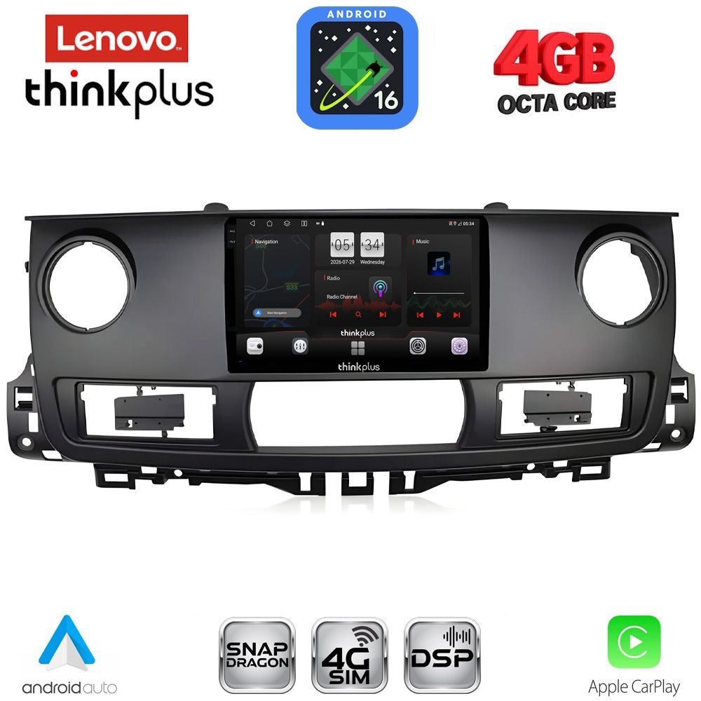 LTG7554_16 LENOVO LTG 7554_CPA (10inc) MULTIMEDIA TABLET for RENAULT MASTER mod. 2003-2010 - Image 1