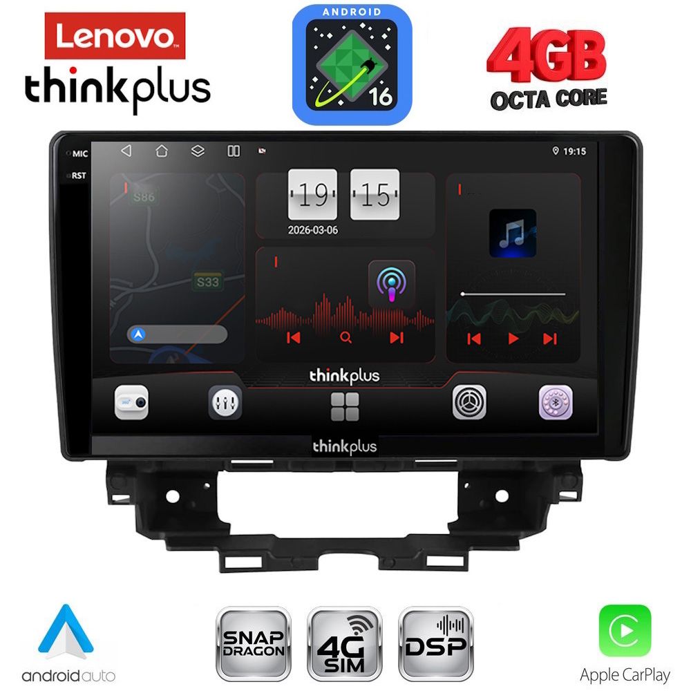 LTG7557_16 LENOVO LTG 7557_CPA (10inc) MULTIMEDIA TABLET for RENAULT KANGOO mod. 2021+ - Image 1