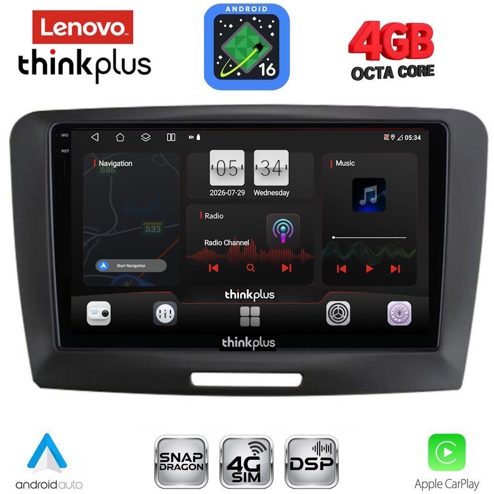 LTG7604A-16 LENOVO LTG 7604A_CPA (9inc) MULTIMEDIA TABLET for SKODA SUPERB mod. 2008-2015 - Image 1