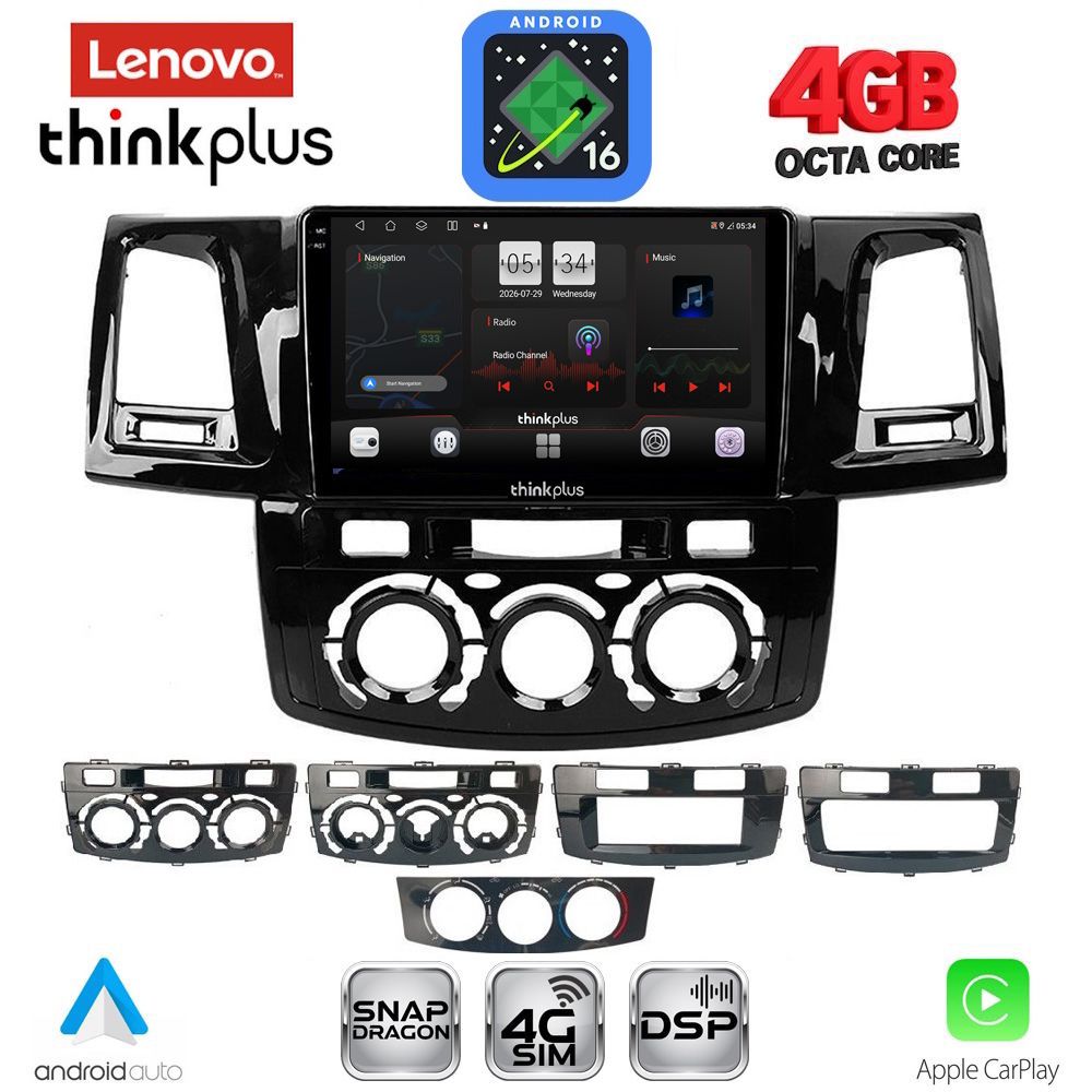 LTG7720n_16 LENOVO LTG 7720_CPA (9inc) MULTIMEDIA TABLET for TOYOTA HILUX mod. 2005-2016 - Image 1