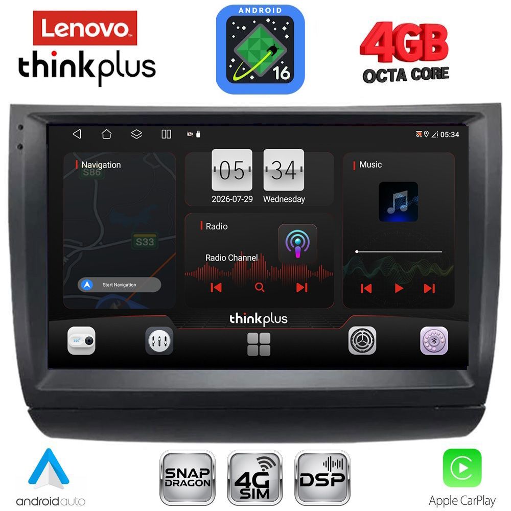 LTG7728_16-1 LENOVO LTG 7728_CPA (9inc) MULTIMEDIA TABLET for TOYOTA PRIUS mod. 2003-2009 - Image 1