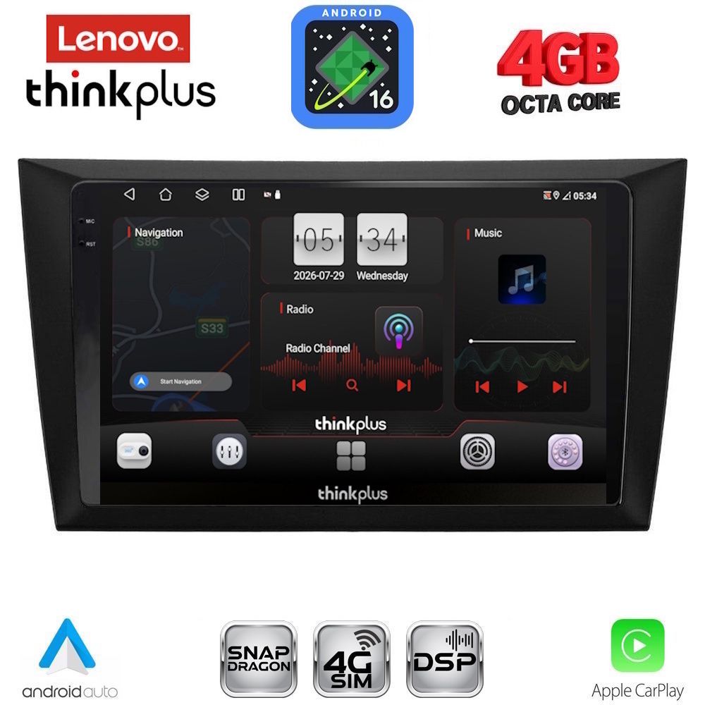 LTG7746_16 LENOVO LTG 7746_CPA (9inc) MULTIMEDIA TABLET for GOLF 6 mod. 2009-2012 - Image 1