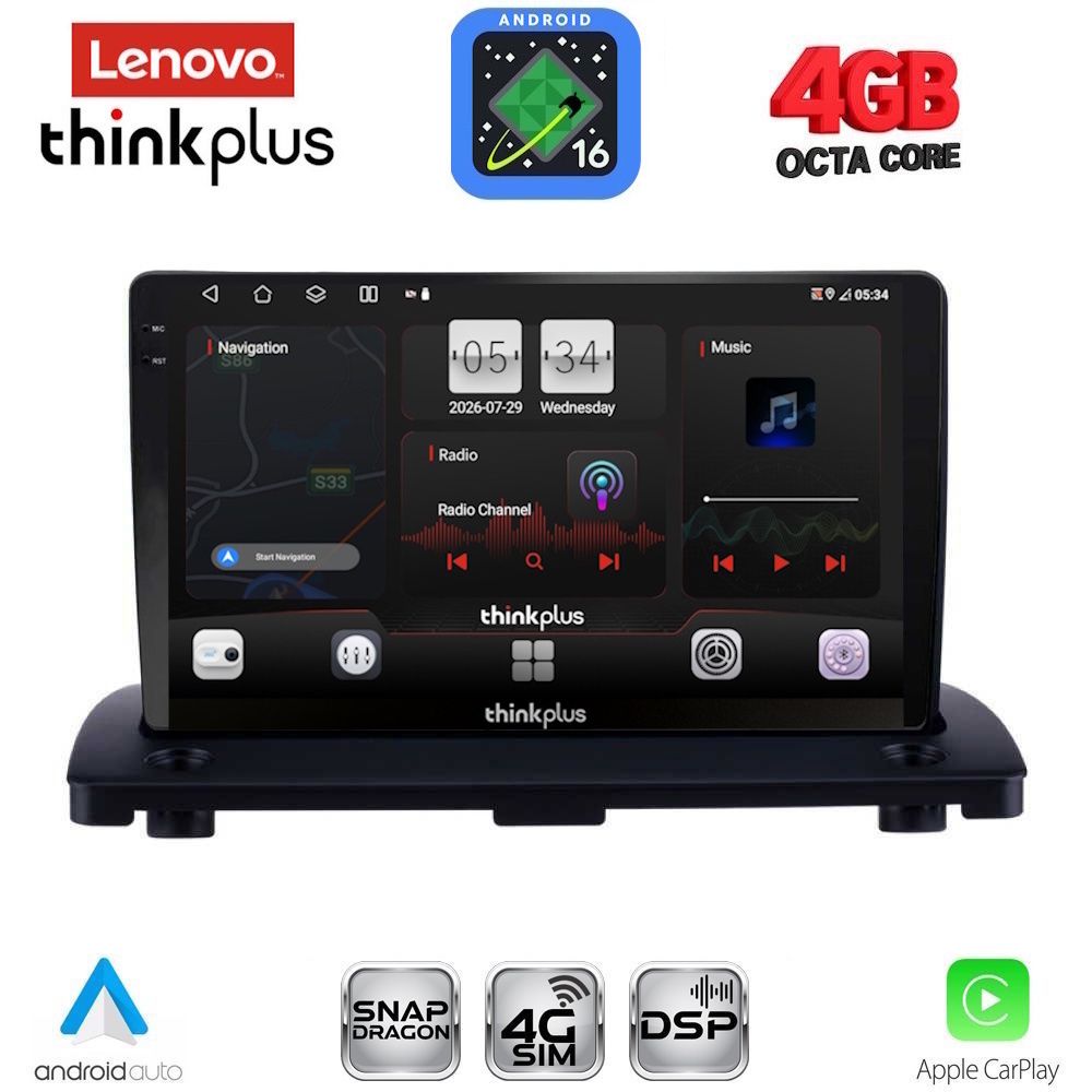LTG7789_16 LENOVO LTG 7789_CPA (9inc) MULTIMEDIA TABLET for VOLVO XC90 mod. 2002-2014 - Image 1