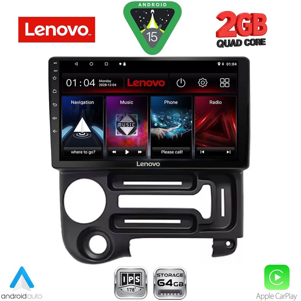 LVD2219_15 LENOVO LVD 2219_CPA (9inc) MULTIMEDIA TABLET for HYUNDAI ATOS mod. 1996-2013 - Image 1