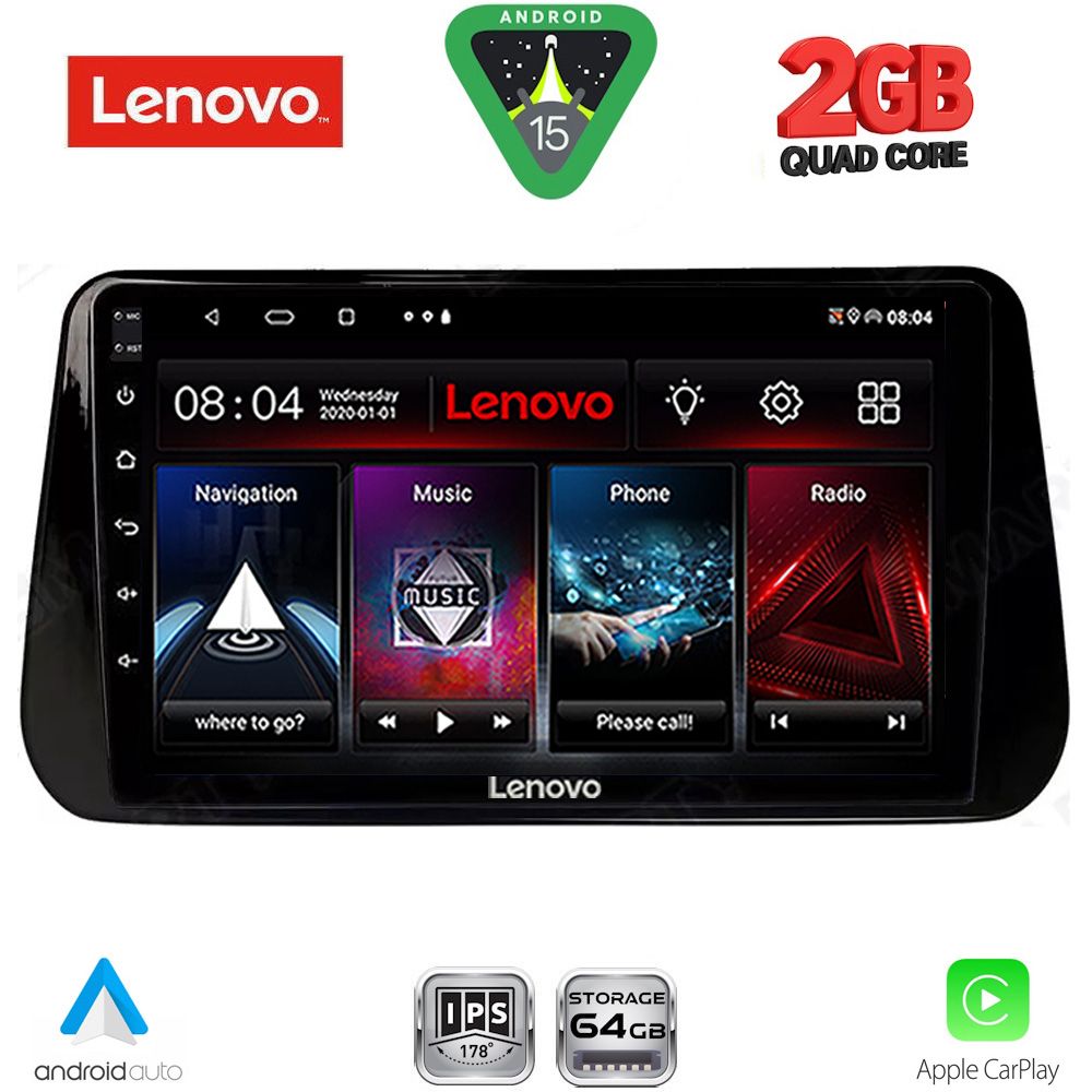 LVD2238B_15 LENOVO LVD 2238B_CPA (10inc) MULTIMEDIA TABLET for HYUNDAI IX45 - SANTA FE mod. 2021-2023 - Image 1