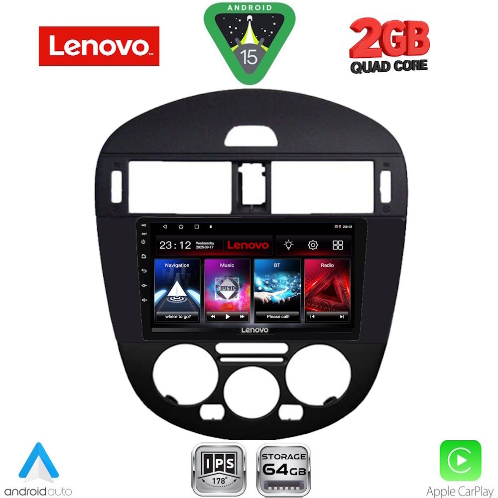 LVD2470AC-15 LENOVO LVD 2470AC_CPA (9inc) MULTIMEDIA TABLET for NISSAN PULSAR mod. 2014-2020 with A/C - Image 1