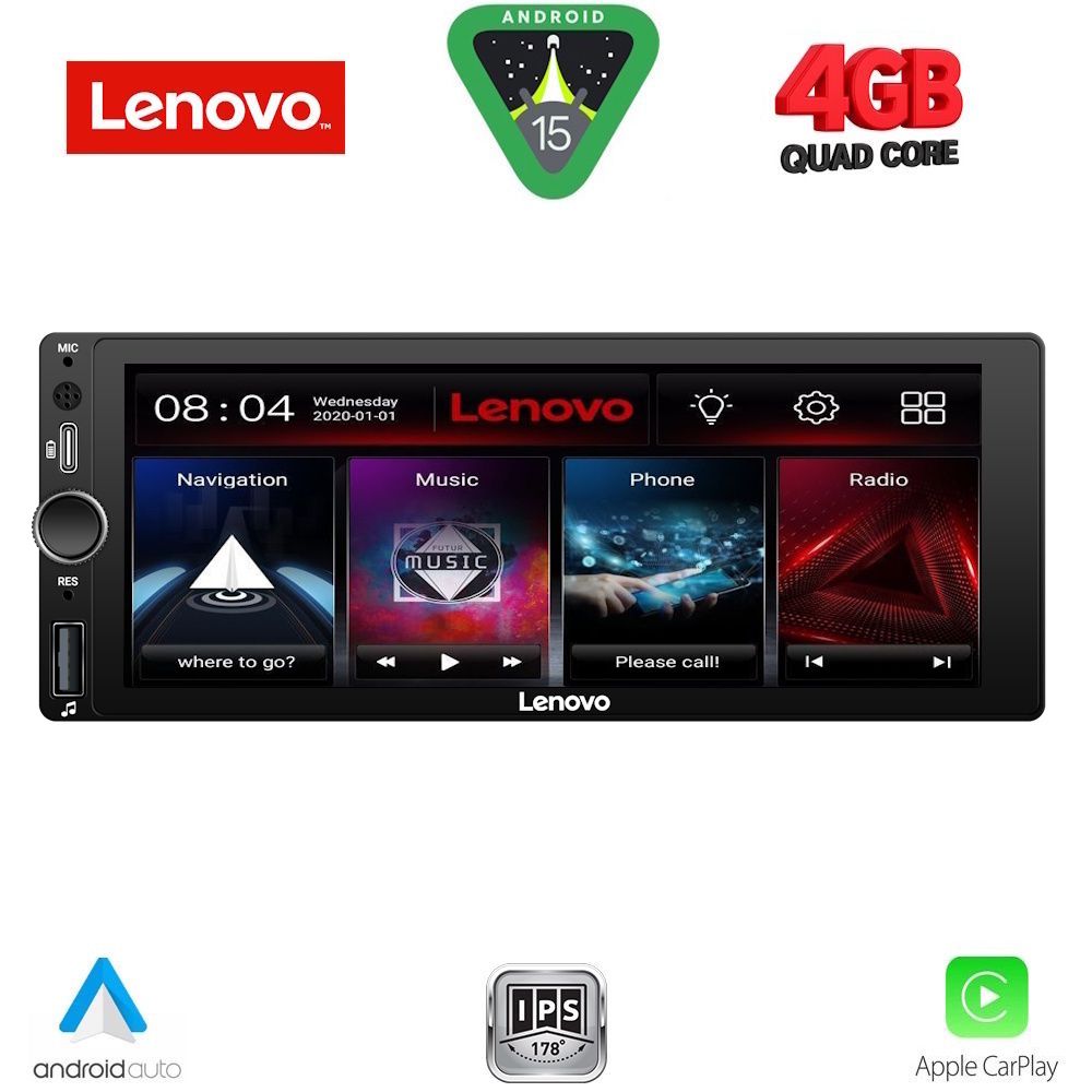 LVE540-15 LENOVO LVE 540_CPA (6.86"_DECK) MULTIMEDIA 1DIN - Image 1