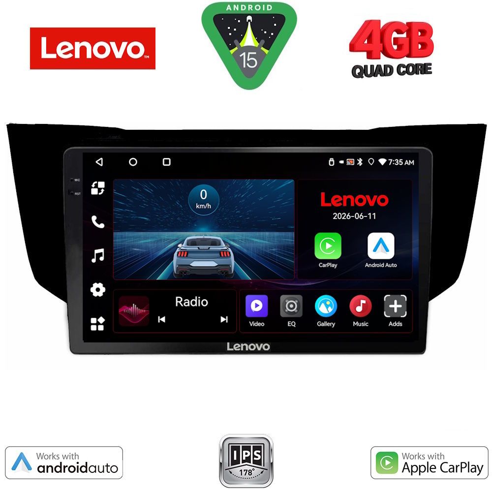 LVE7345BL_15 LENOVO LVE 8345BL_CPAA (9inc) MULTIMEDIA TABLET for LEXUS RX 300 – 400 mod. 2003-2008 - Image 1