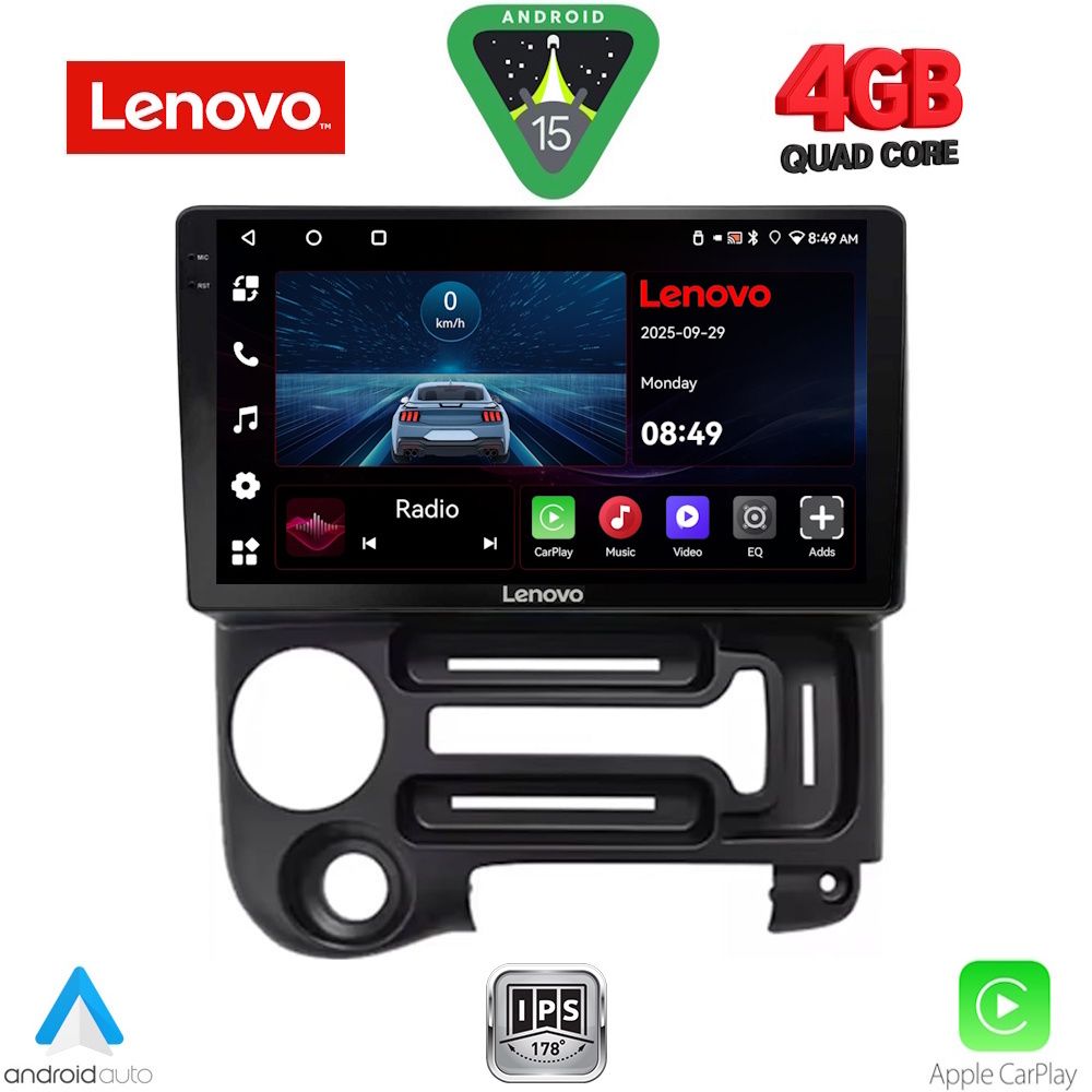 LVE8219_15 LENOVO LVE 8219_CPAA (9inc) MULTIMEDIA TABLET for HYUNDAI ATOS mod. 1996-2013 - Image 1