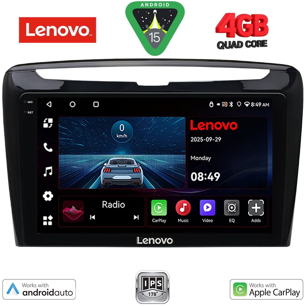 LVE8334_15 LENOVO LVE 8334_CPAA (9inc) MULTIMEDIA TABLET for LANCIA YPSILON mod. 2011+ - Image 1