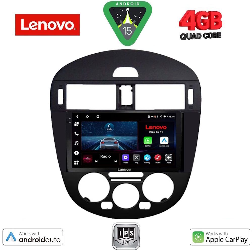 LVE8470AC_15 LENOVO LVE 8470AC_CPAA (9inc) MULTIMEDIA TABLET for NISSAN PULSAR mod. 2014-2019 with A/C - Image 1