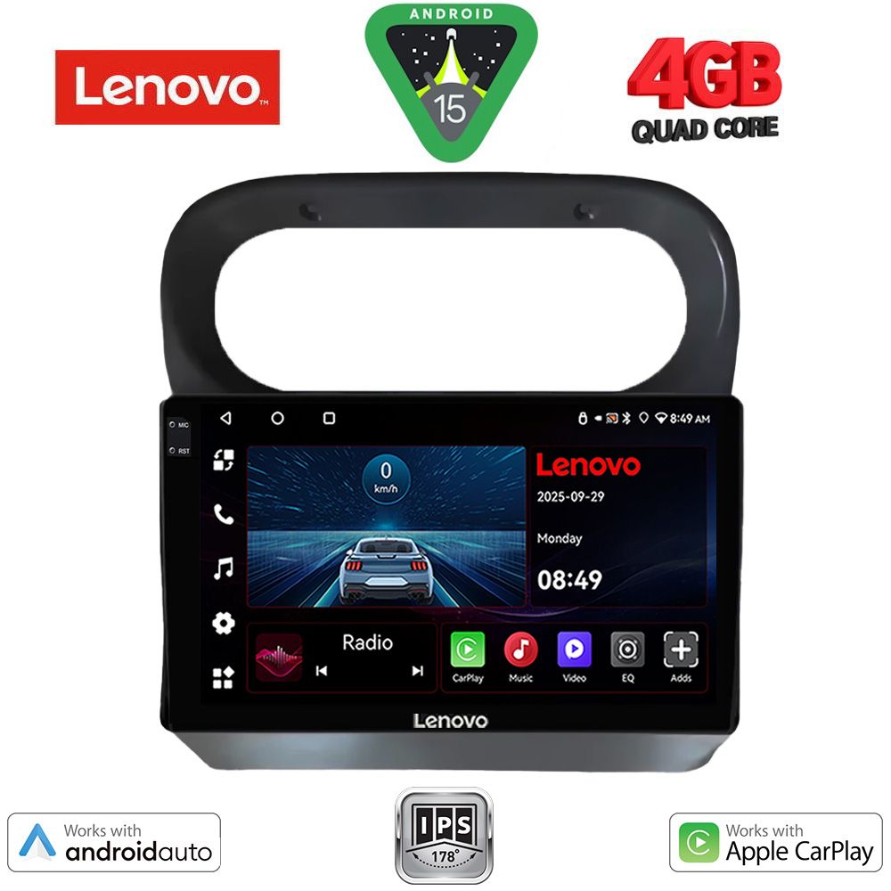 LVE8559_15 LENOVO LVE 8559_CPAA (9inc) MULTIMEDIA TABLET for RENAULT TWINGO mod. 2007-2014 - Image 1