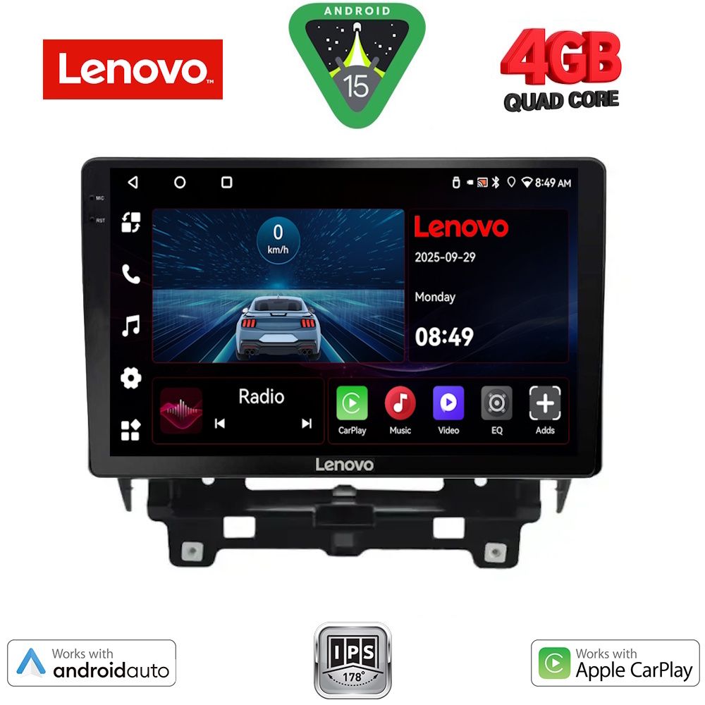 LVE8560_15 LENOVO LVE 8560_CPAA (10inc) MULTIMEDIA TABLET for RENAULT TRAFIC – NISSAN PRIMASTAR mod. 2021+ - Image 1
