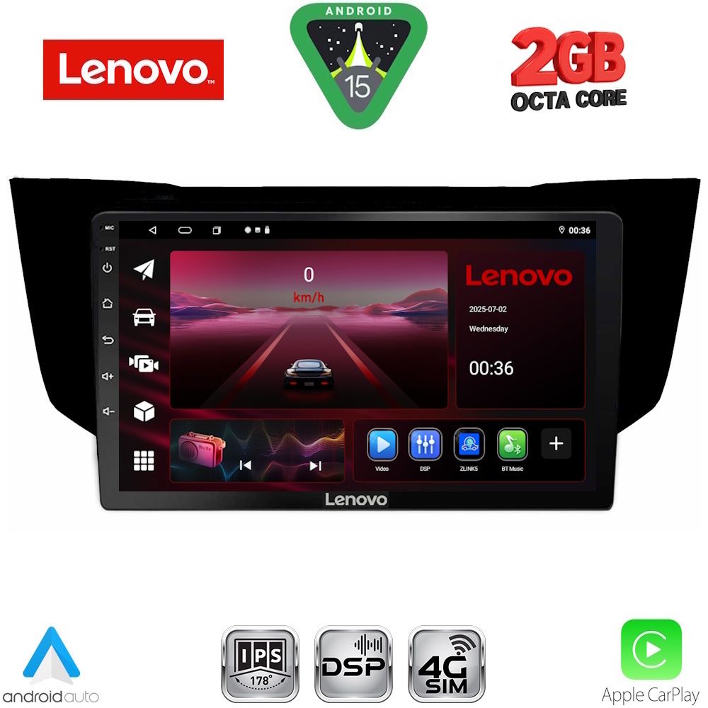 LVF5345BL_15 LENOVO LVF 5345BL_CPA (9inc) MULTIMEDIA TABLET for LEXUS RX 300 – 400 mod. 2003-2008 - Image 1