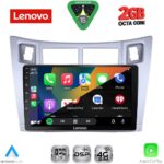LENOVO LVF 5736SL_CPAA (9inc) MULTIMEDIA TABLET for TOYOTA YARIS mod. 2006-2011 (SILVER) - Image 2