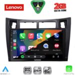 LENOVO LVF 5736BL_CPA (9inc) MULTIMEDIA TABLET for TOYOTA YARIS mod. 2006-2011 (BLACK) - Image 2