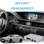 LENOVO LTP LX 2508F CPAA (WIRELESS CARPLAY / ANDROID AUTO BOX with 2 CAMERA IN for LEXUS mod. 2013-2017 with 8'' screen)