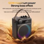 REMAX RB-MB26 KARAOKE BLUETOOTH SPEAKER (120W) - Image 4