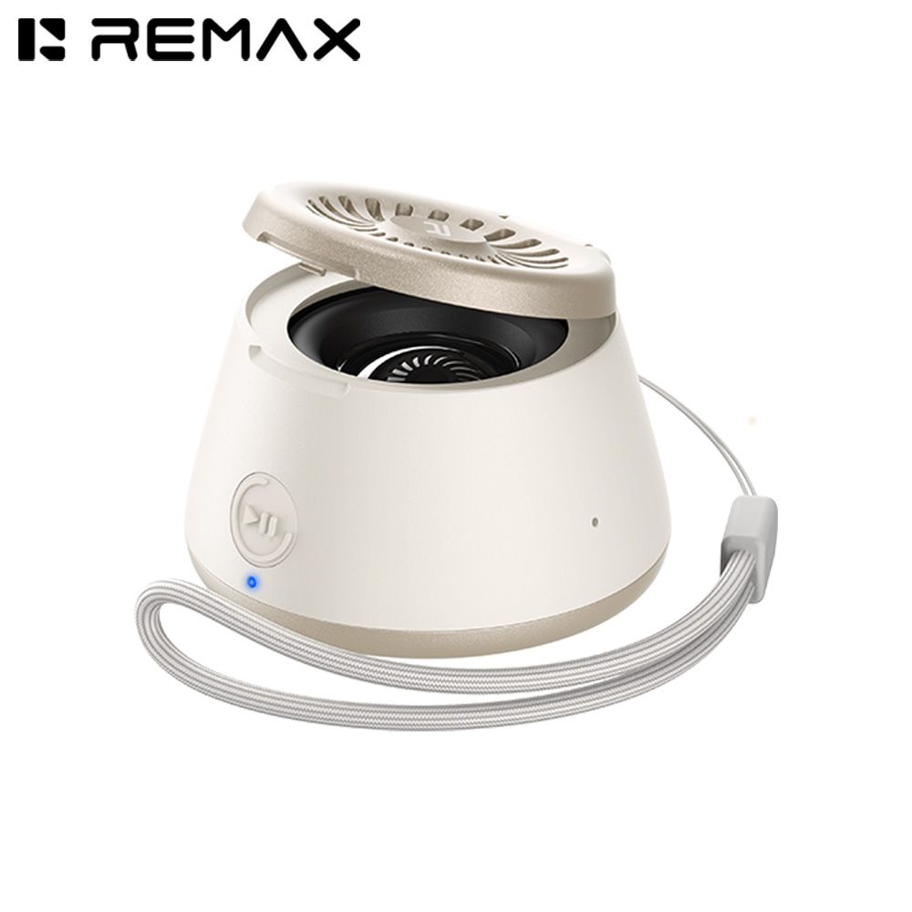 REMAX_RB-MB02_GOLDEN REMAX RB-MB02 (GOLDEN) WIRELESS MAGNETIC STAND SPEAKER (5Watt) - Image 1
