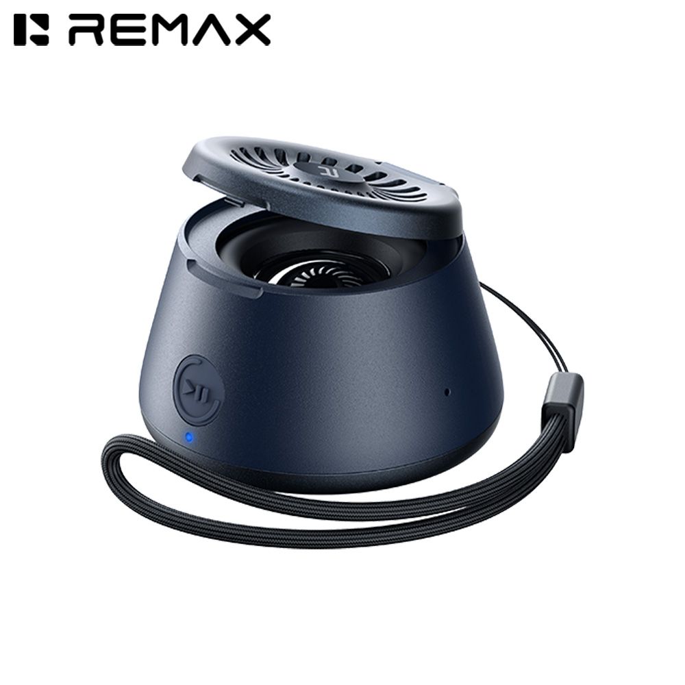 REMAX_RB-MB02_NAVY_BLUE REMAX RB-MB02 (NAVY BLUE) WIRELESS MAGNETIC STAND SPEAKER (5Watt) - Image 1
