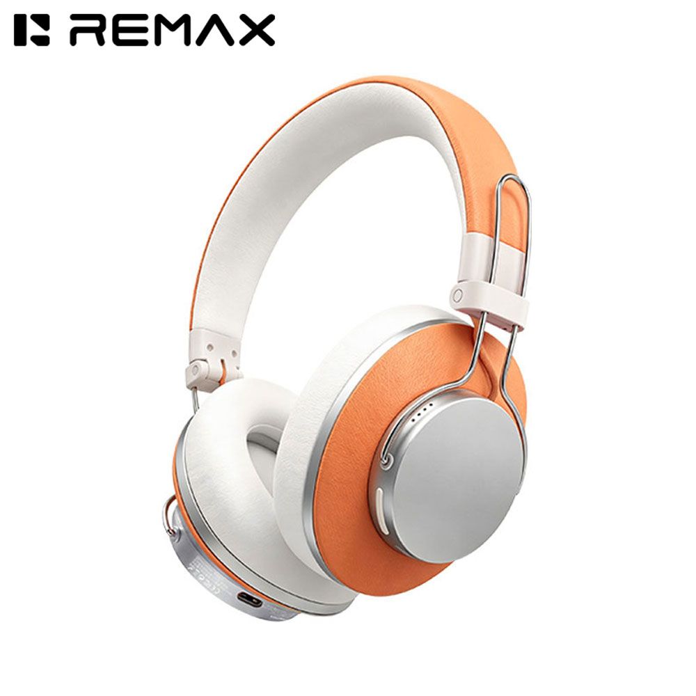 REMAX_RB590HB_orange_001 REMAX RB-590 HB (ORANGE) WIRELESS HEADPHONES - Image 1